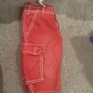 True Religion Mens Cargo Shorts